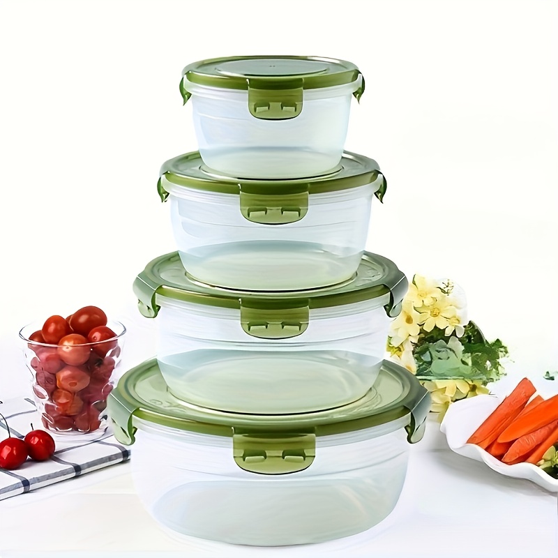 4 Recipientes de Plástico para - Food Storage Camping reseña y precio