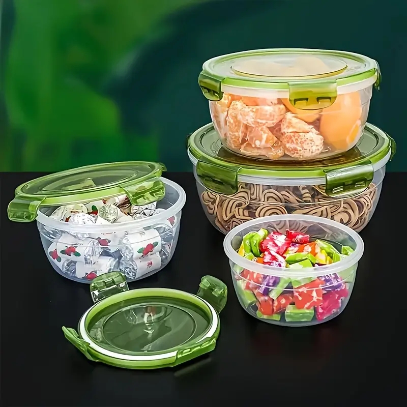 4 Recipientes de Plástico para - Food Storage Camping reseña y precio