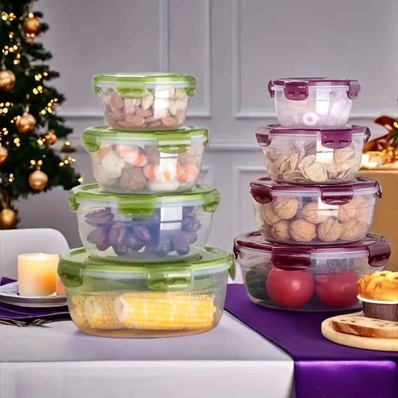 4 Recipientes de Plástico para - Food Storage Camping reseña y precio