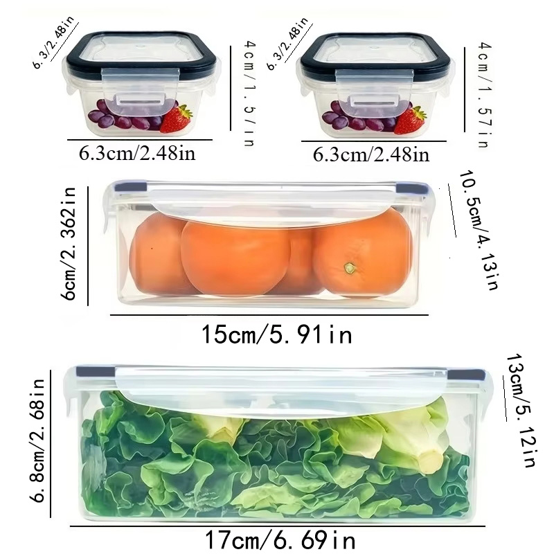Juego de 8 Piezas que Incluye  - Food Storage Organization reseña y precio