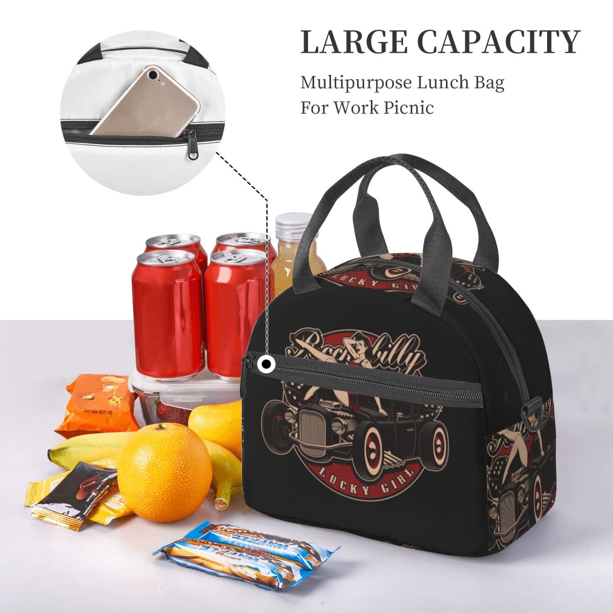 Bolsa de almuerzo aislada Rock - Food Storage Hot Box reseña y precio