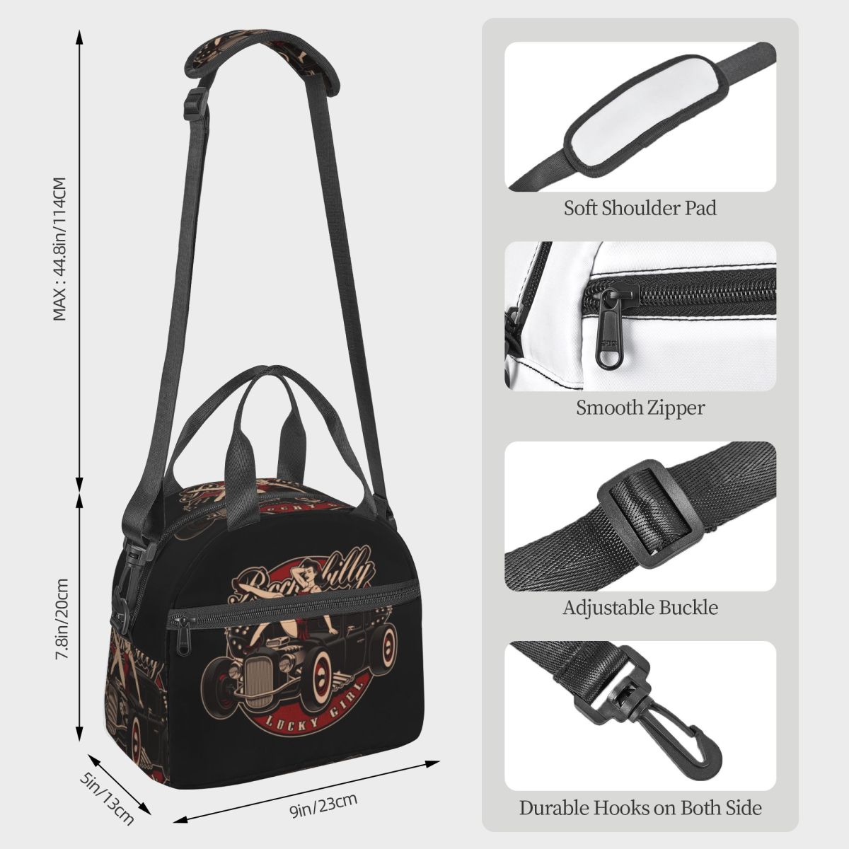 Bolsa de almuerzo aislada Rock - Food Storage Hot Box reseña y precio