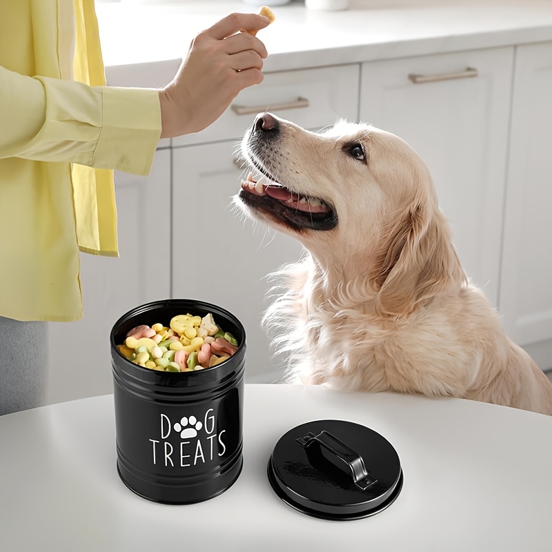 Contenedor metálico para golos - Food Storage Dog reseña y precio