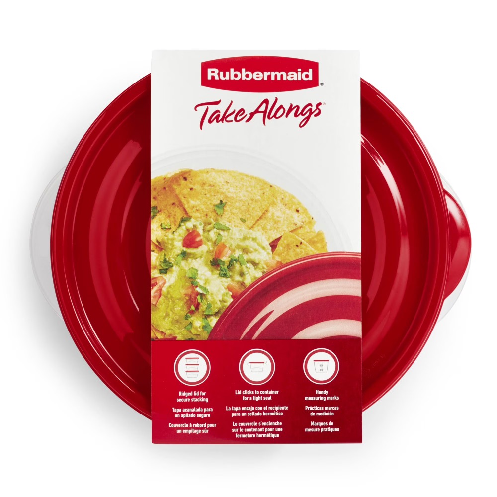 Recipientes Redondos Grandes p - Food Storage Organization reseña y precio
