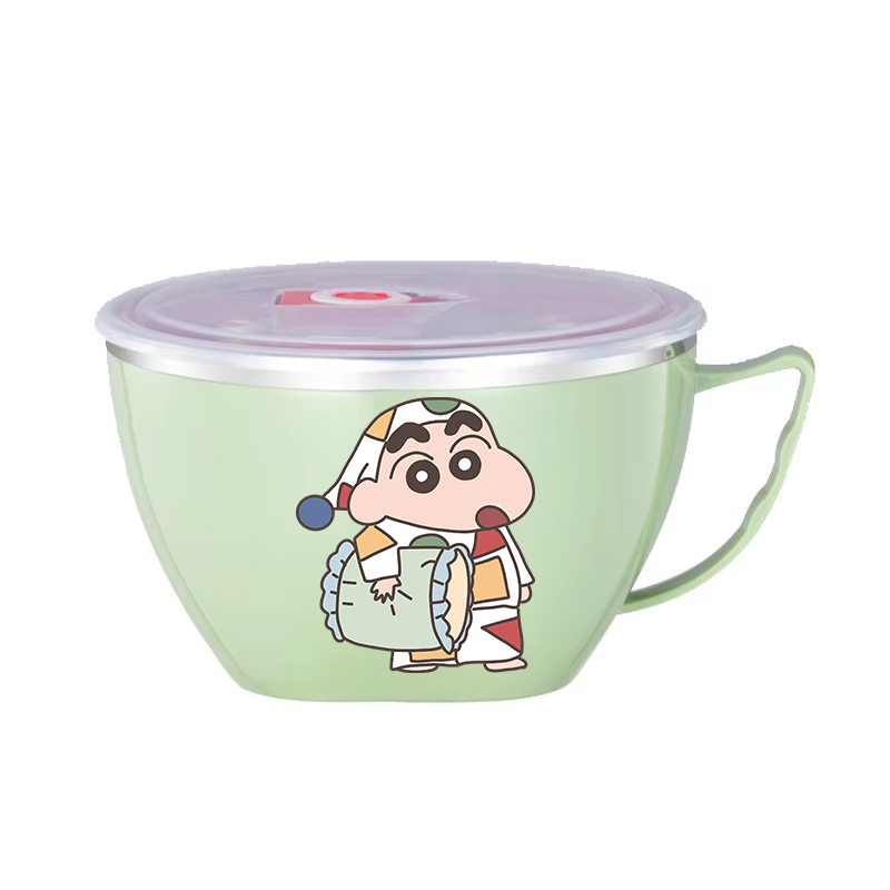 Tazón para fideos Crayon Shin- - Food Storage Utensils reseña y precio