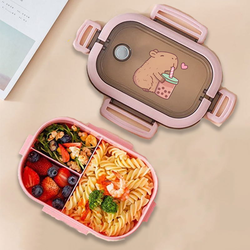 Fiambrera Bento de Capibara co - Food Storage Kitchen reseña y precio
