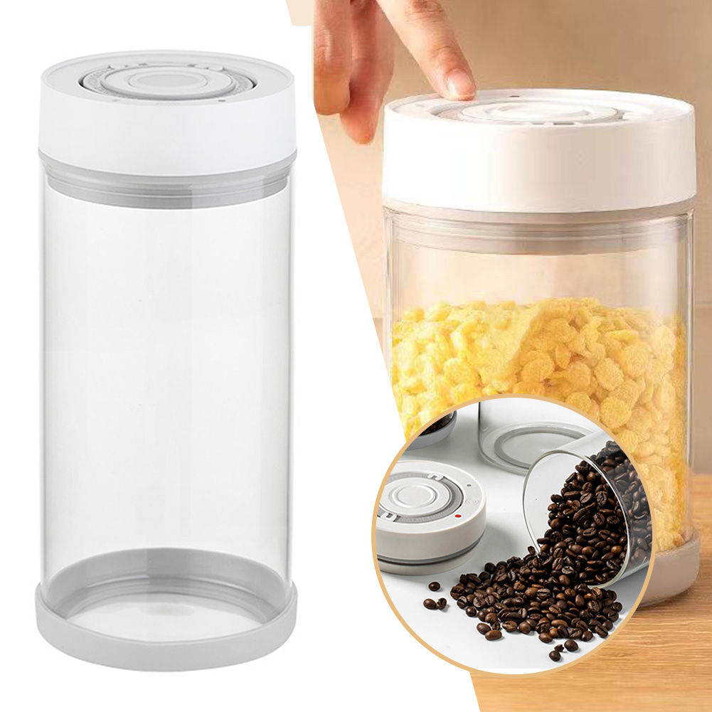 Tarro de vidrio a prueba de hu - Food Storage Glass Set reseña y precio