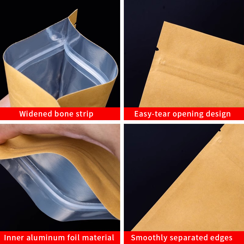 Bolsa de papel Kraft marrón co - Food Storage Reusable Bags reseña y precio