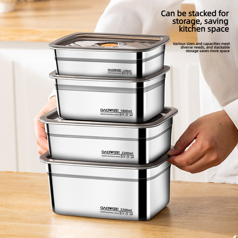 Lonchera de acero inoxidable,  - Food Storage Camping reseña y precio