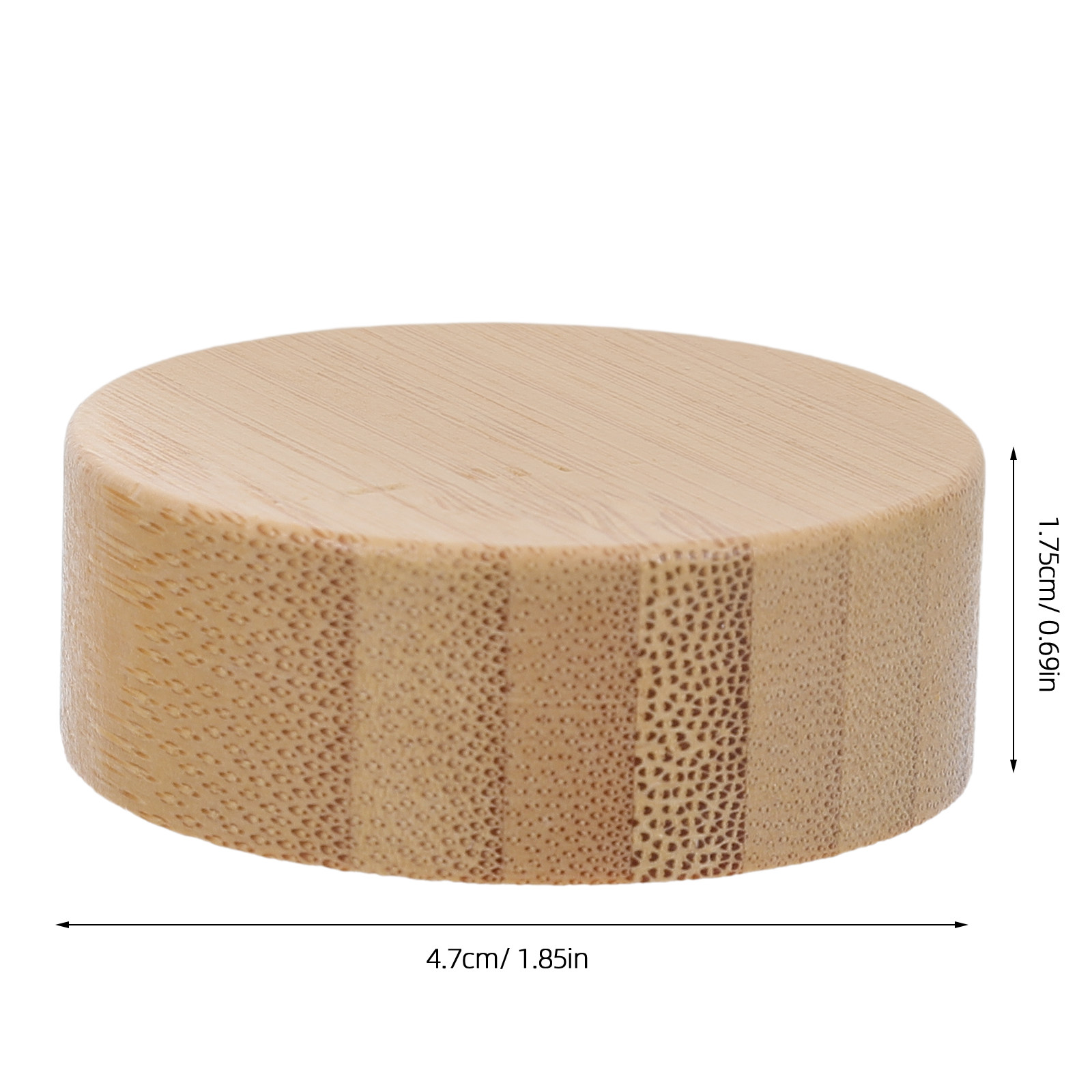 12 tapas de bambú natural reut - Food Storage Pantry reseña y precio