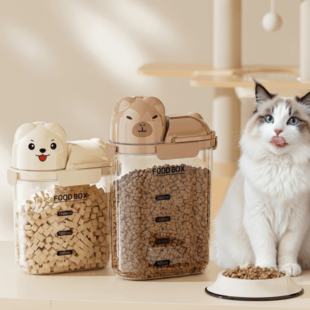 Caja de Almacenamiento de Alim - Food Storage Dog reseña y precio