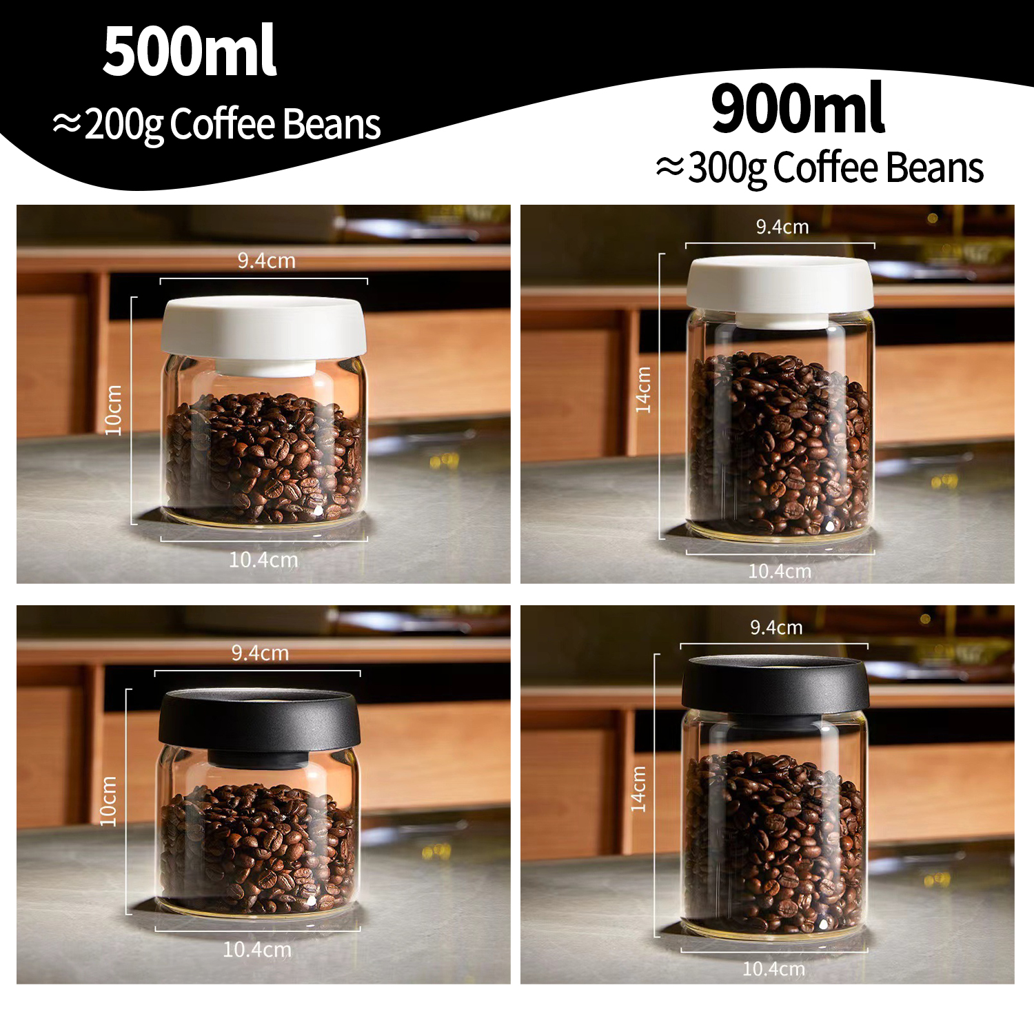 Recipiente para café al vacío  - Food Storage Order reseña y precio