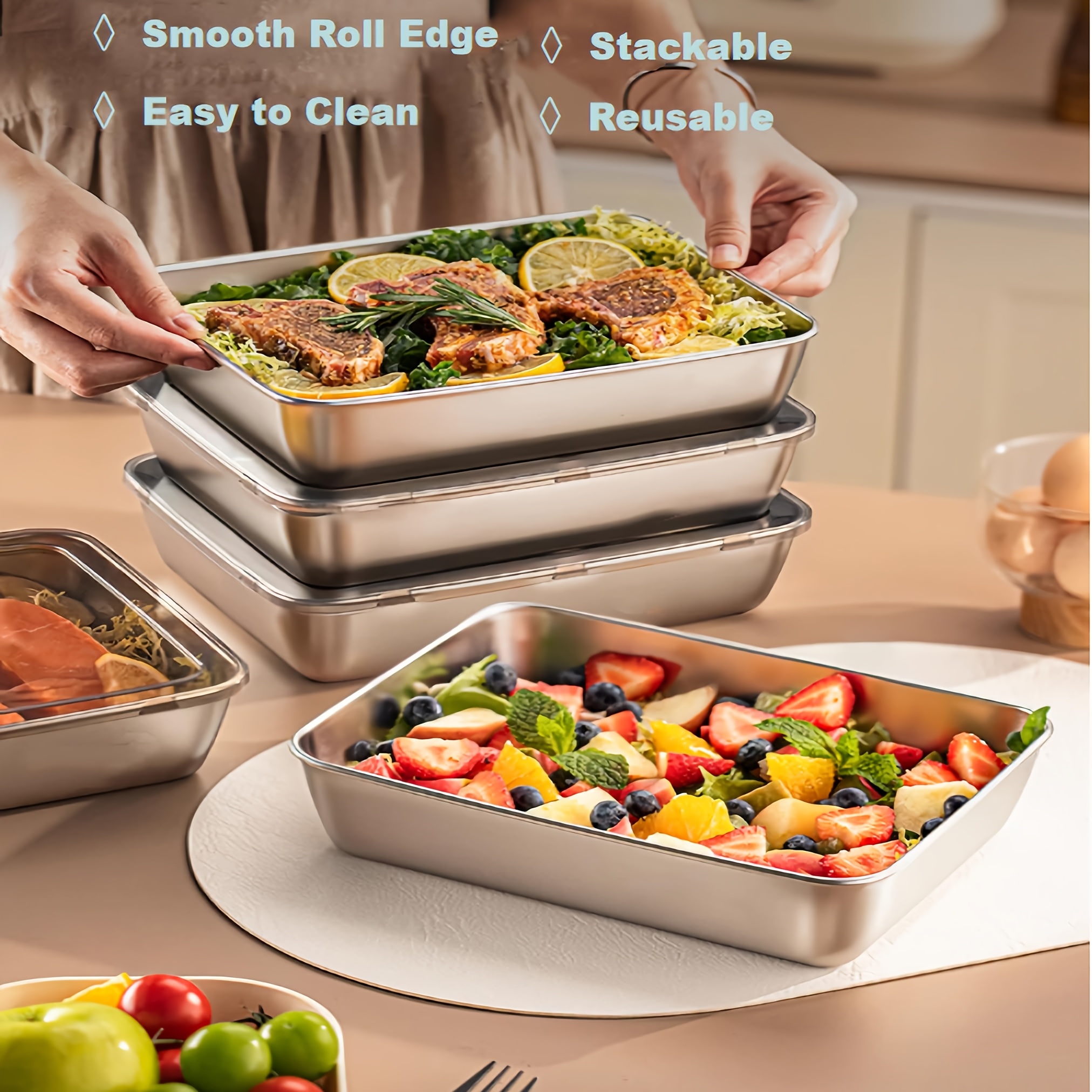Juego de 3 Recipientes de Acer - Food Storage Camping reseña y precio