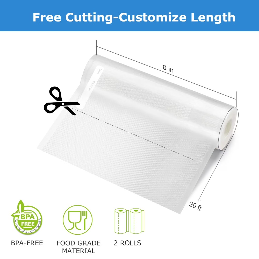 Rollos de Bolsas para Envasar  - Food Storage Brands reseña y precio