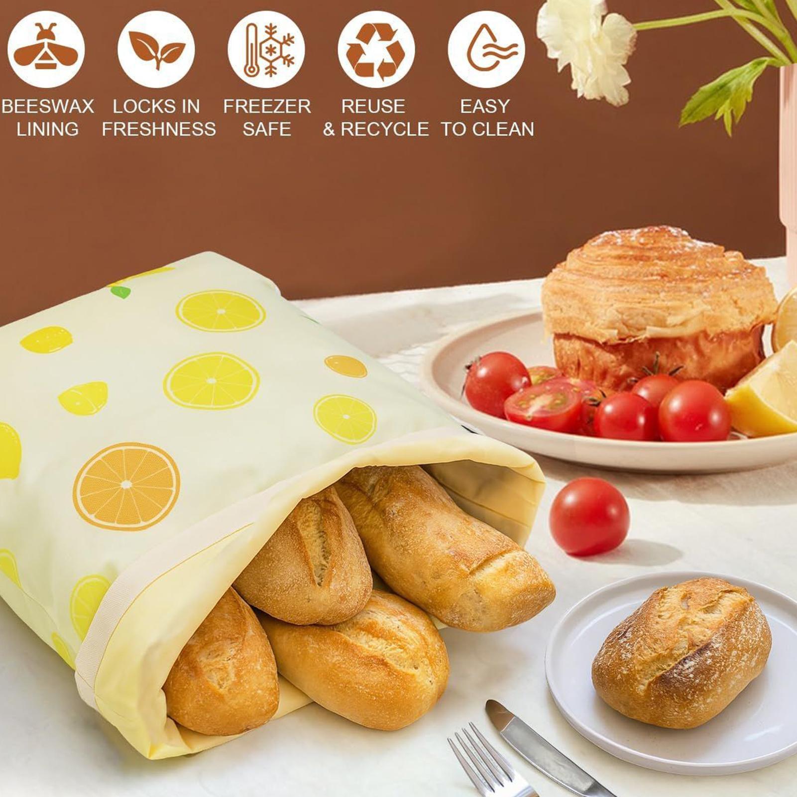 Bolsas de pan reutilizables, b - Food Storage Reusable Bags reseña y precio