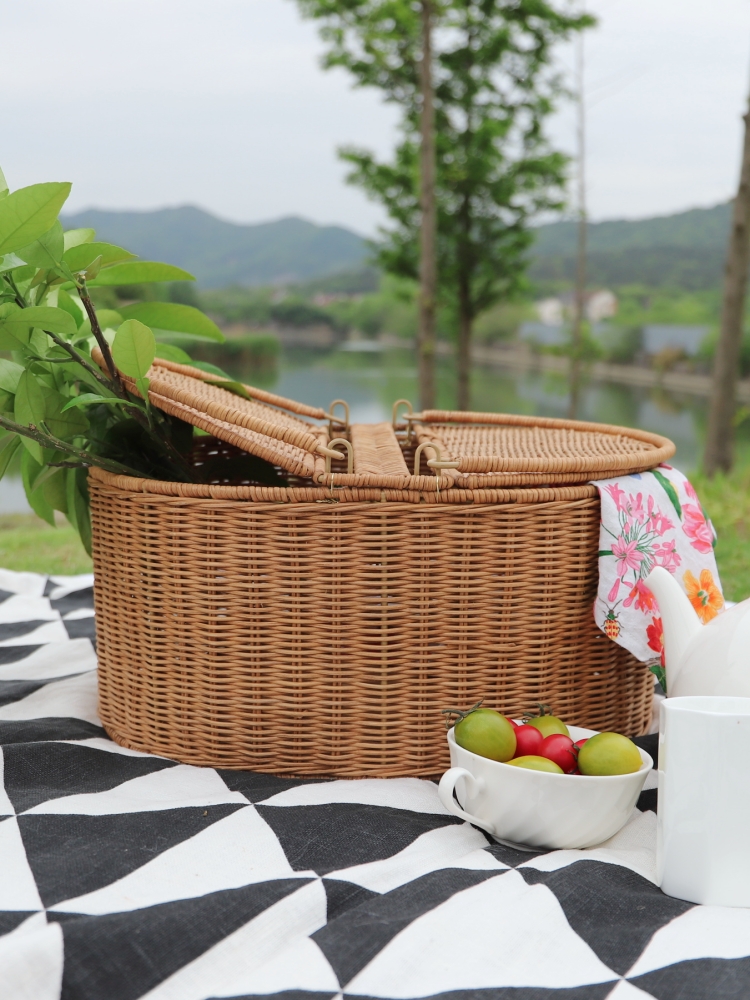 Cesta de mimbre FenEr para cam - Food Storage Brands reseña y precio