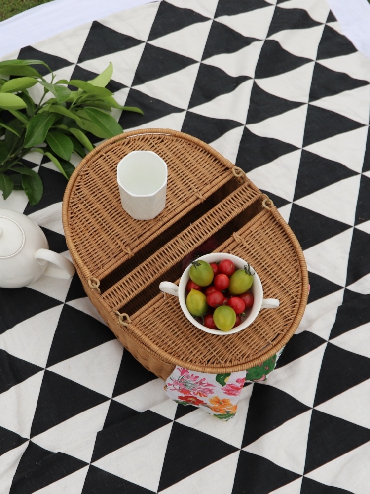 Cesta de mimbre FenEr para cam - Food Storage Brands reseña y precio