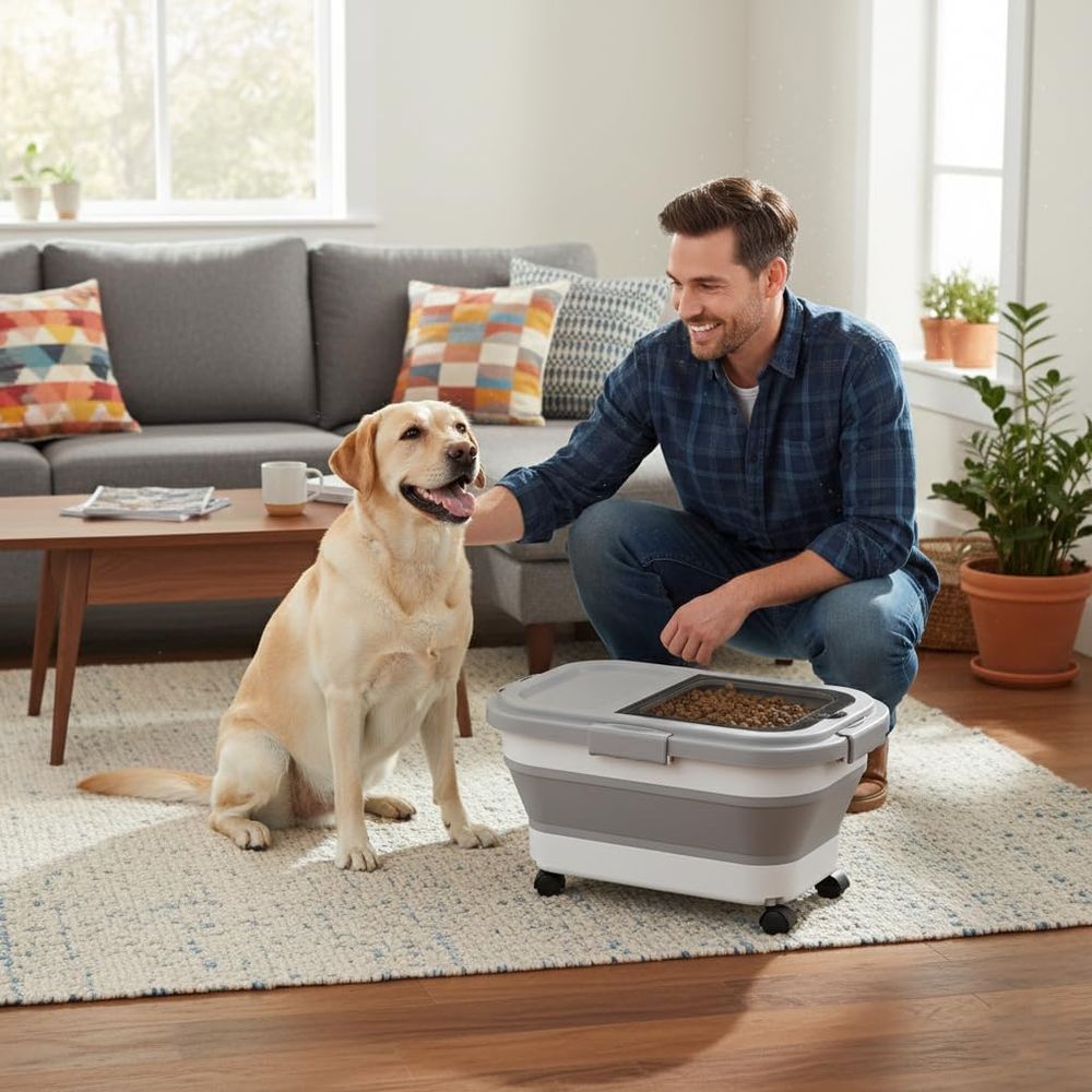 Contenedor de Almacenamiento d - Food Storage Dog reseña y precio