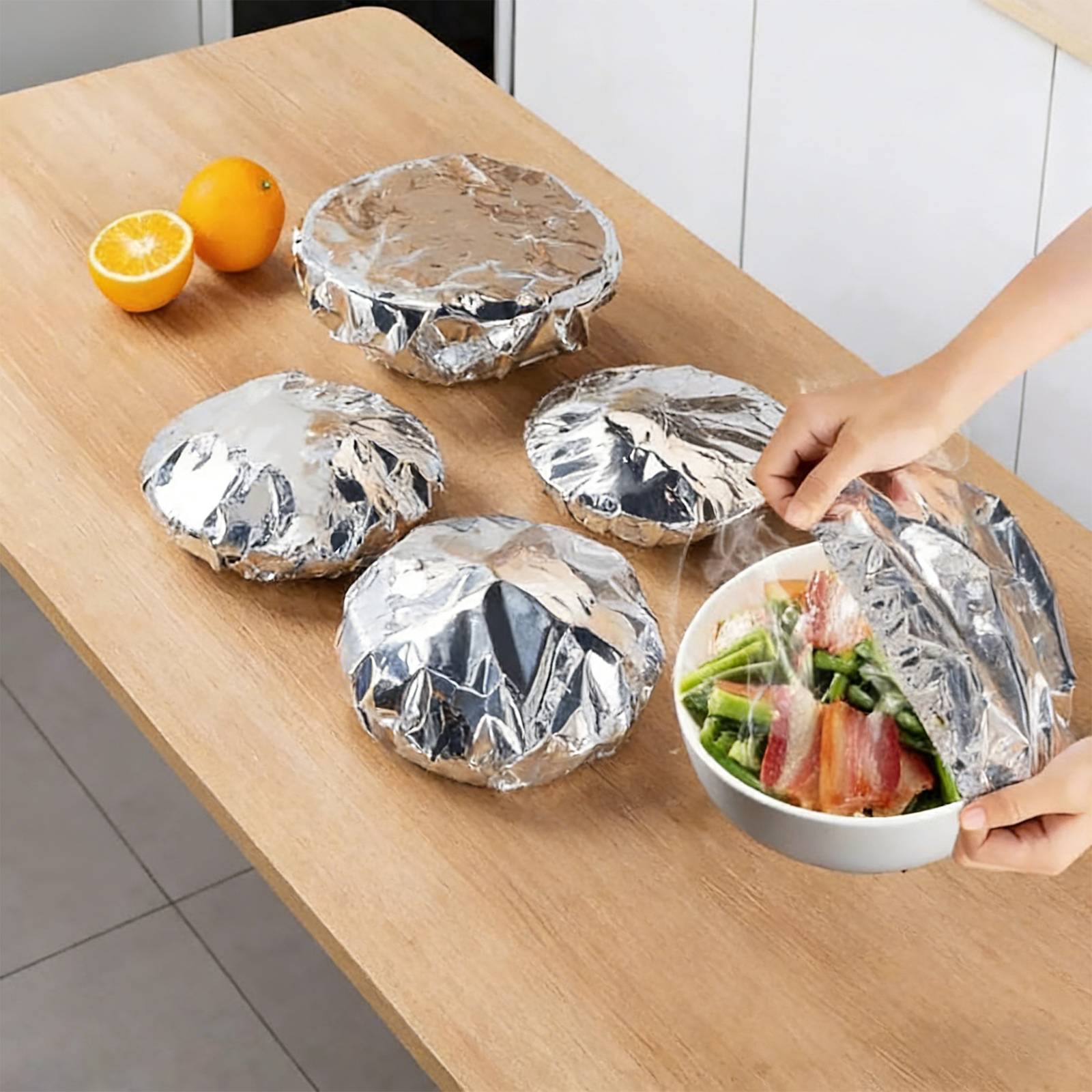 10-100 unidades de cubiertas d - Food Storage Bag reseña y precio