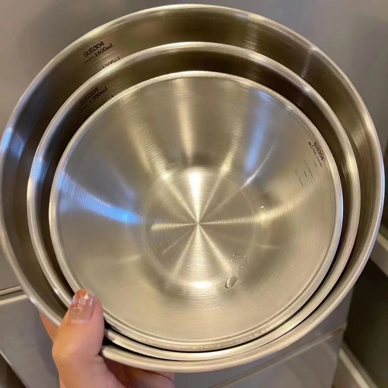Juego de 3 Tazones de Acero In - Food Storage Utensils reseña y precio