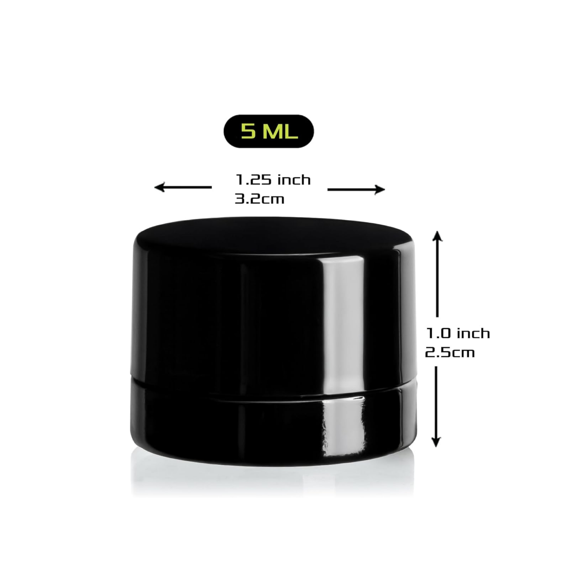 Frascos de vidrio negro de 5 m - Food Storage Glass Set reseña y precio