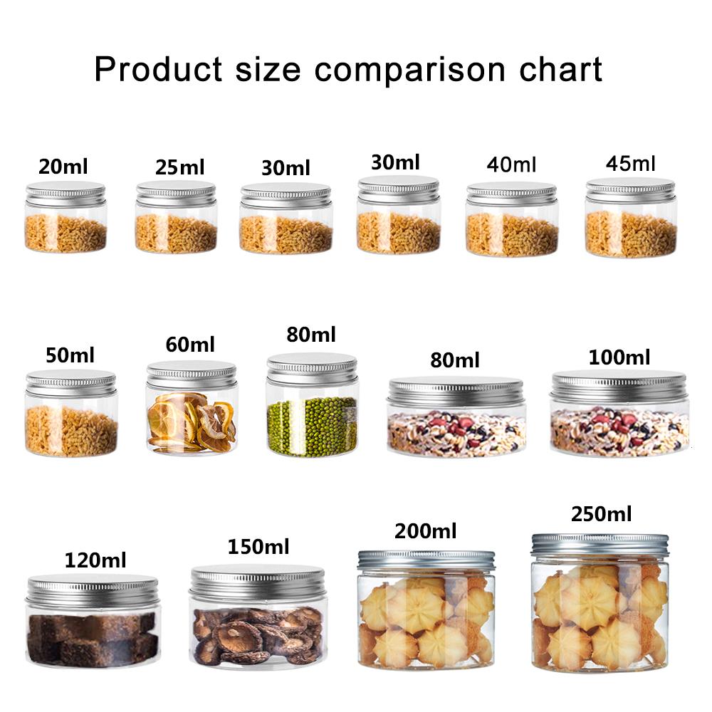 Frascos de almacenamiento 5-10 - Food Storage Aluminum Containers reseña y precio
