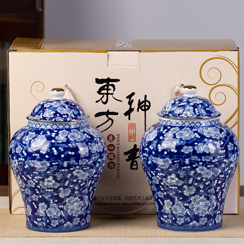 Tarro de té de cerámica chapad - Food Storage Utensils reseña y precio
