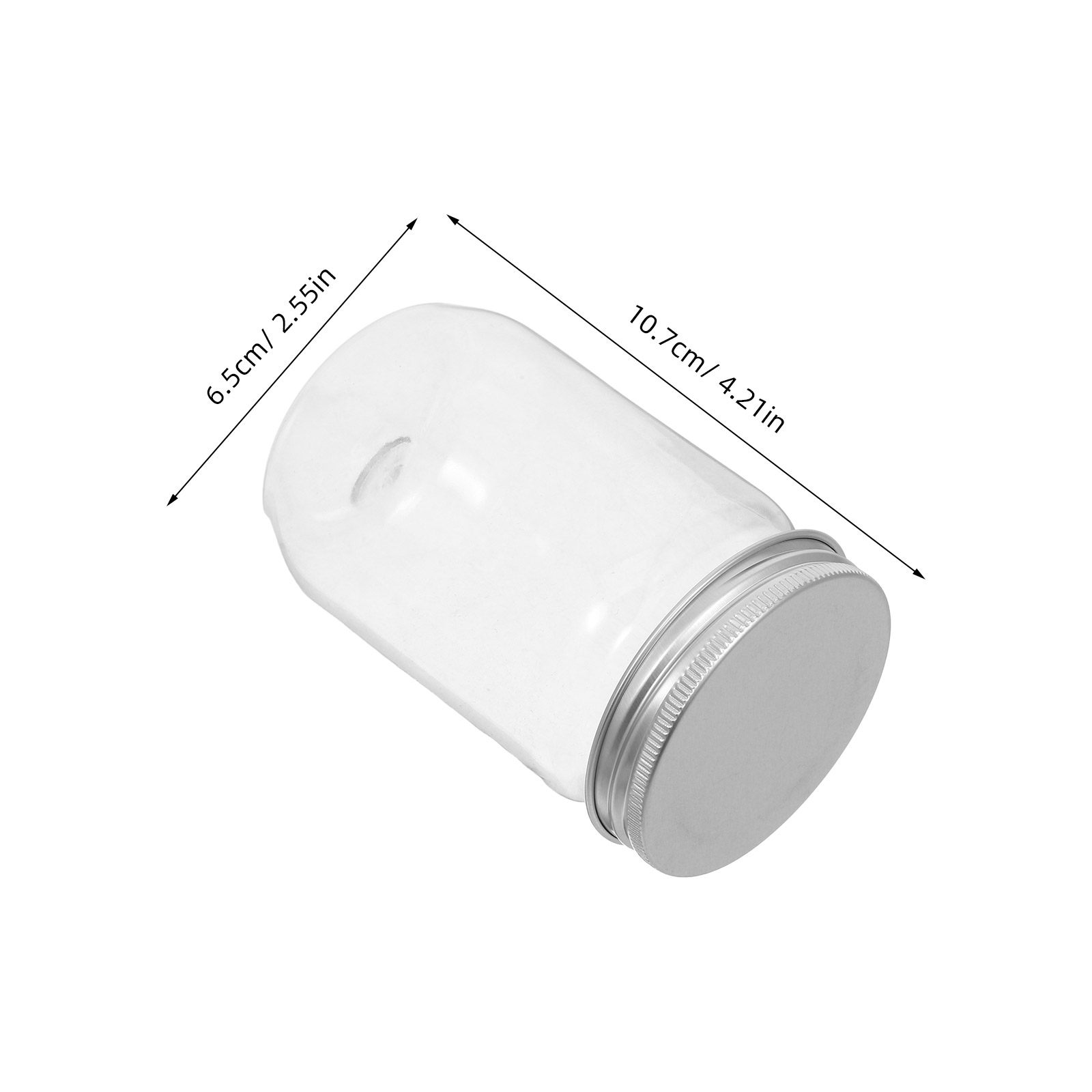 6 Frascos de Plástico Transpar - Food Storage Kitchen reseña y precio