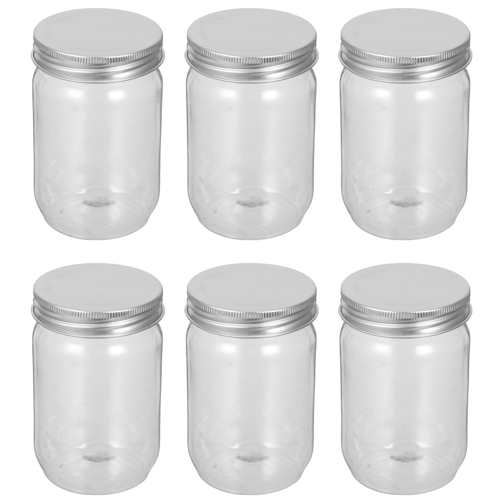 6 Frascos de Plástico Transpar - Food Storage Kitchen reseña y precio