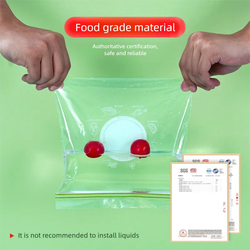 Bolsa sellada con doble cremal - Food Storage Reusable Bags reseña y precio