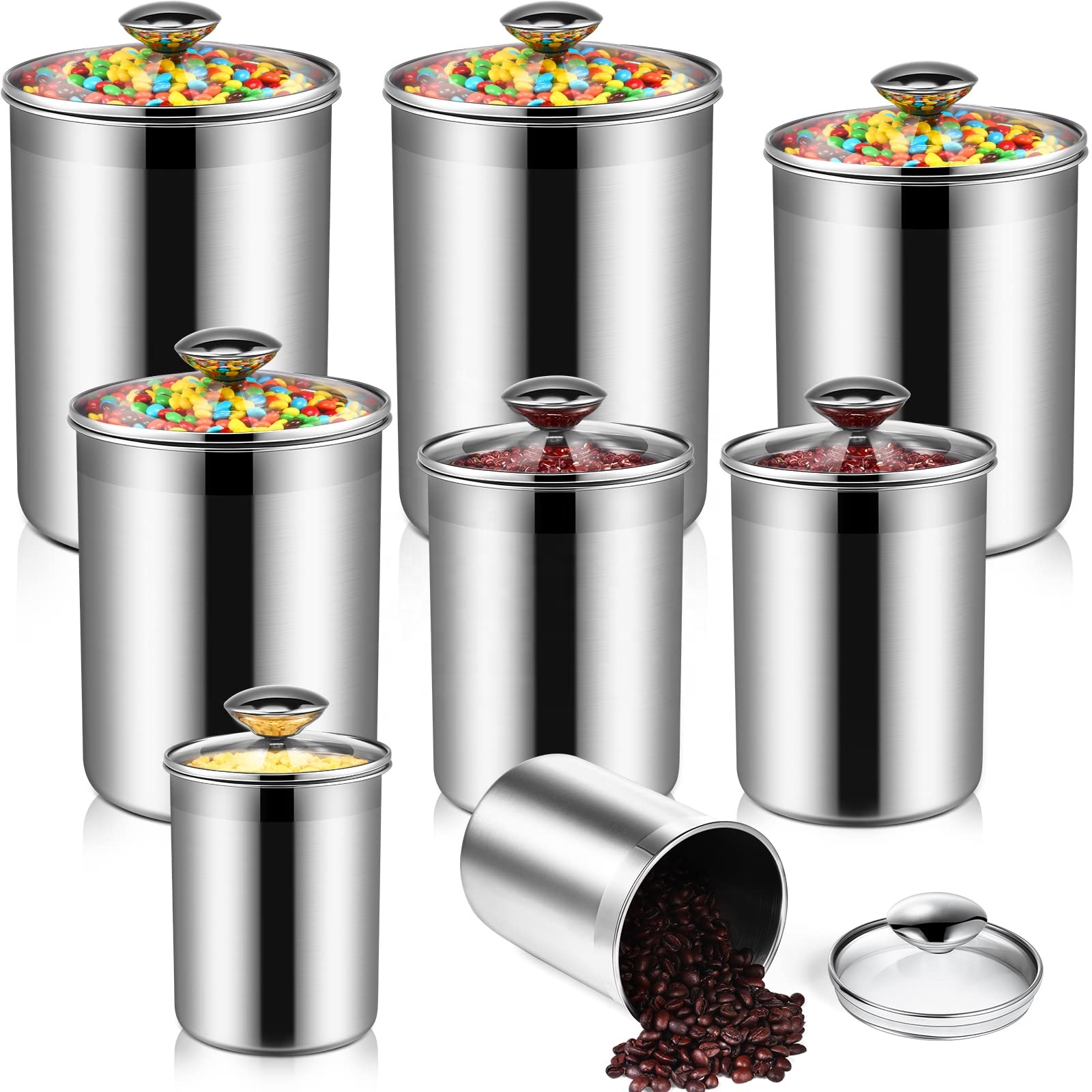 Contenedores de almacenamiento - Food Storage Glass Set reseña y precio