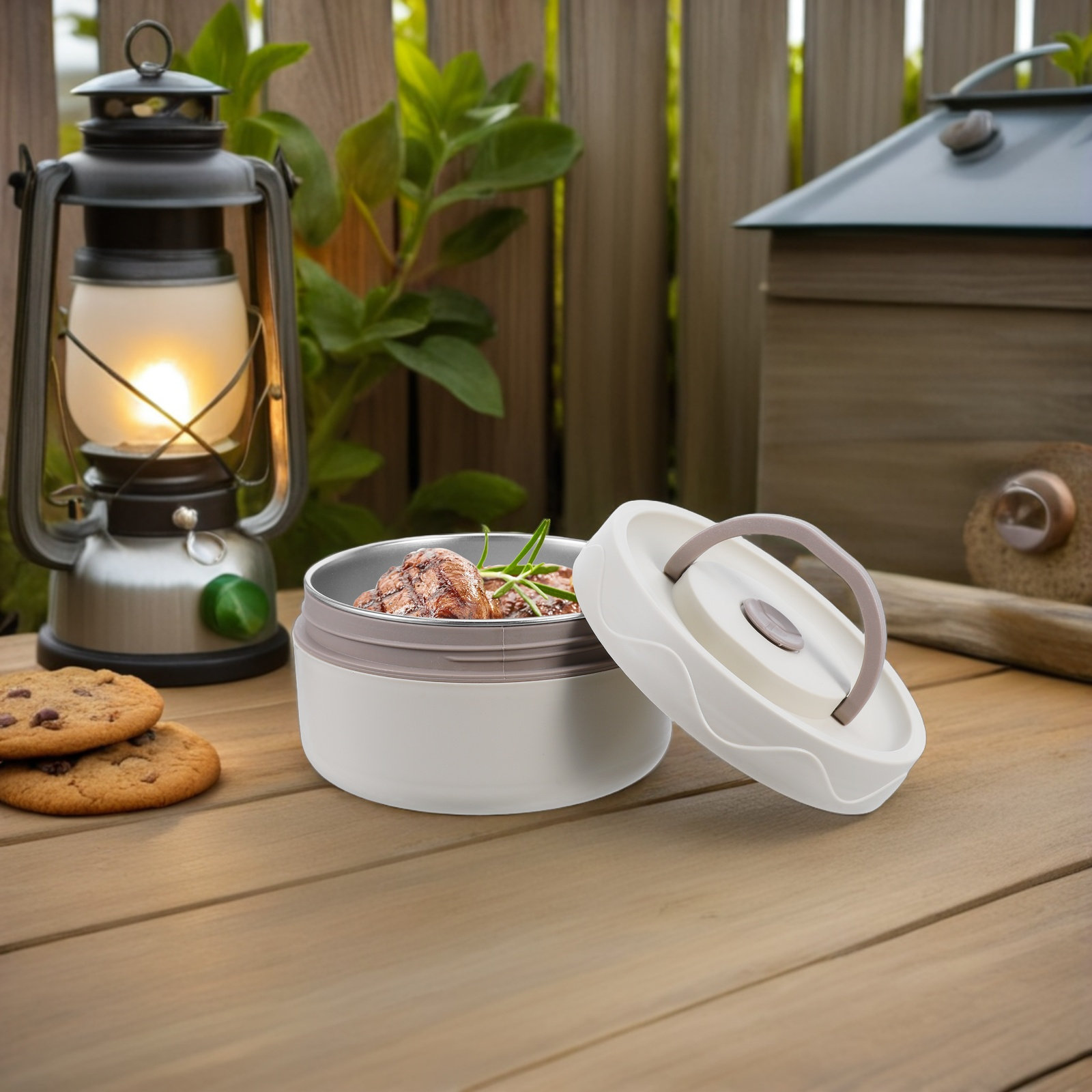 Lonchera Térmica de Acero Inox - Food Storage Hot Box reseña y precio