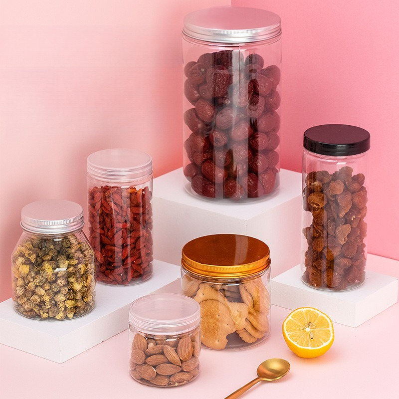 Frascos de Plástico Transparen - Food Storage Aluminum Containers reseña y precio