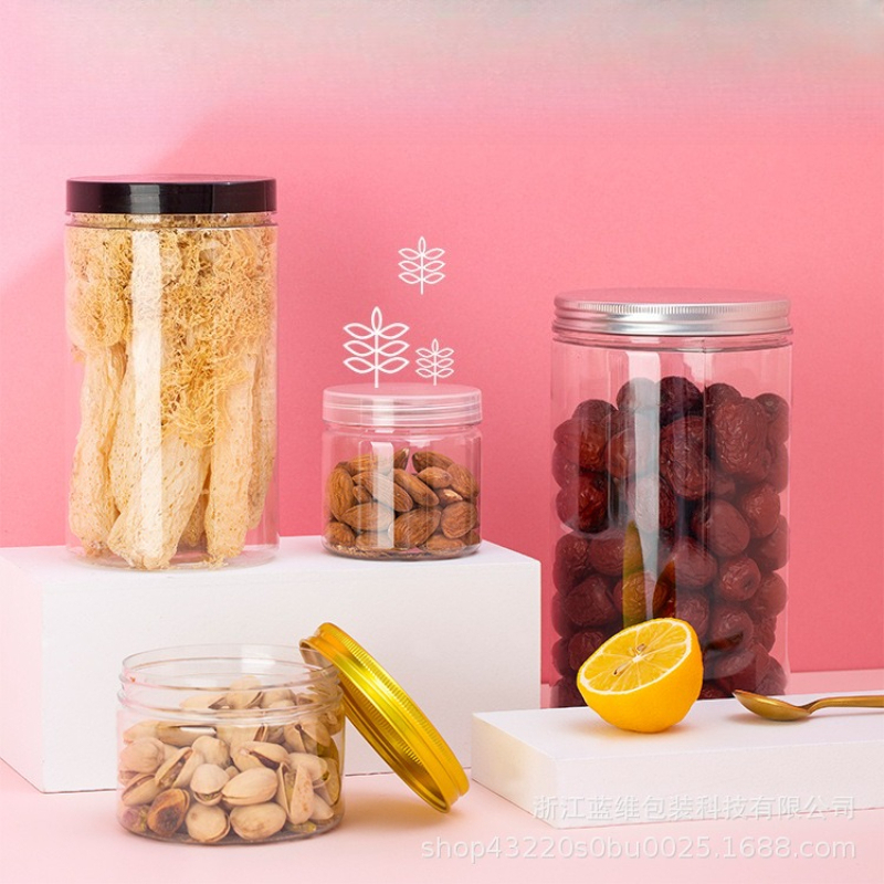 Frascos de Plástico Transparen - Food Storage Aluminum Containers reseña y precio