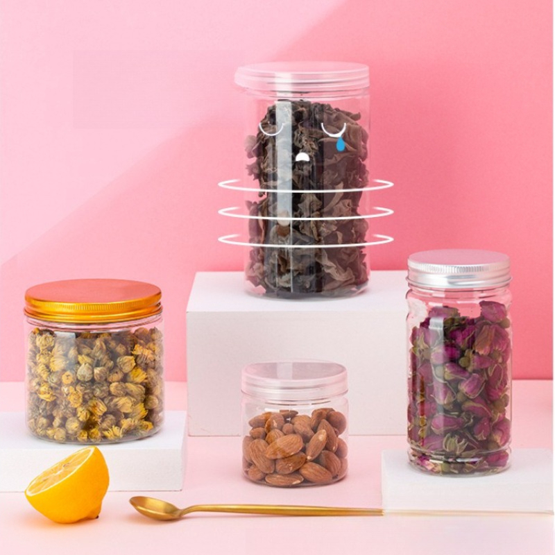 Frascos de Plástico Transparen - Food Storage Aluminum Containers reseña y precio