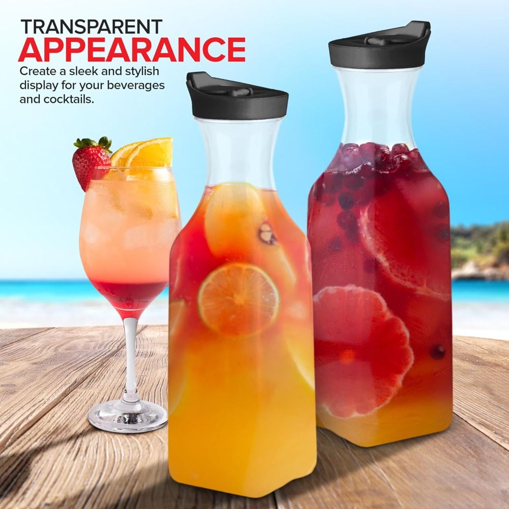 Jarra de jugo Simple de 32OZ y - Food Storage Utensils reseña y precio