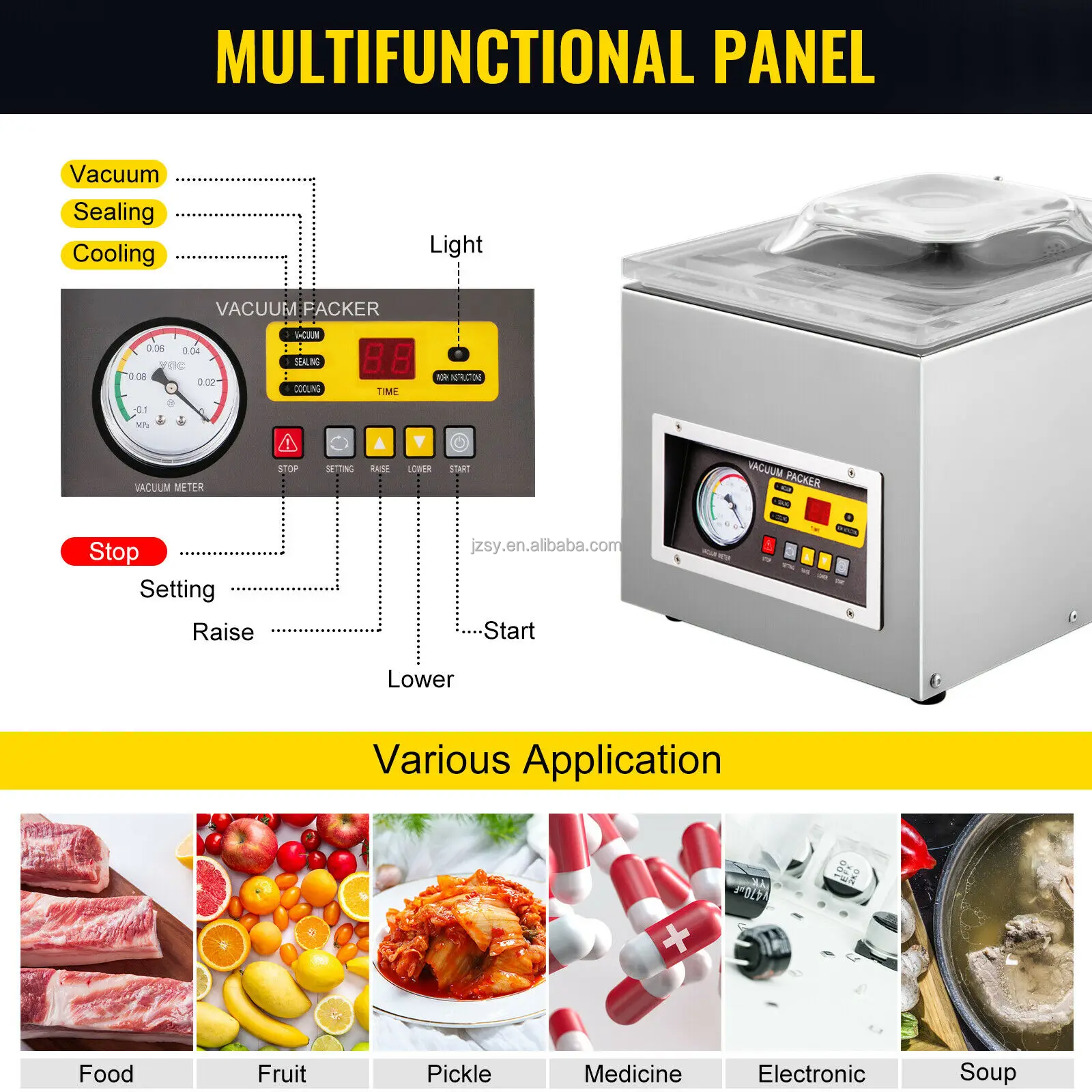 Máquina envasadora al vacío, s - Food Storage Kitchen reseña y precio