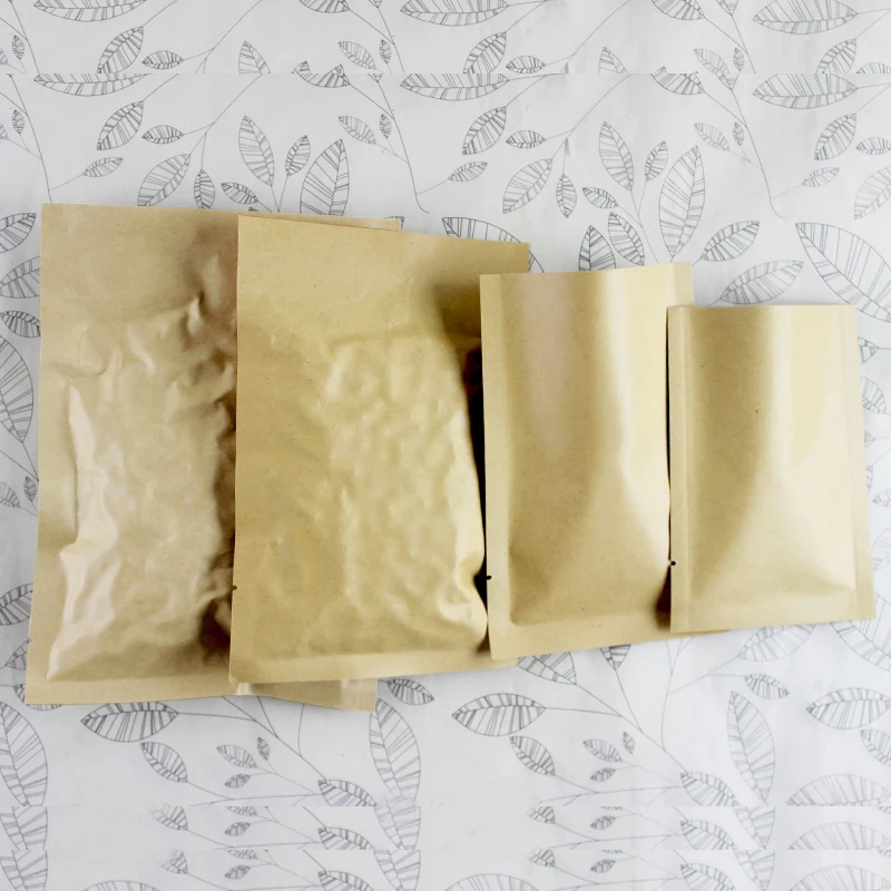 100 unids/lote 11*16cm papel K - Food Storage Mylar Bags reseña y precio