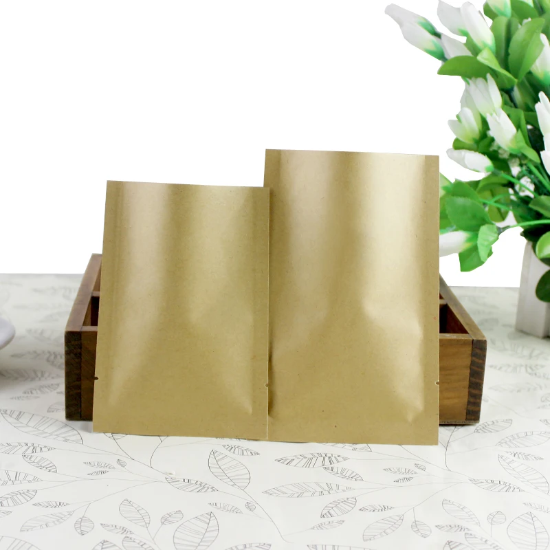 100 unids/lote 11*16cm papel K - Food Storage Mylar Bags reseña y precio