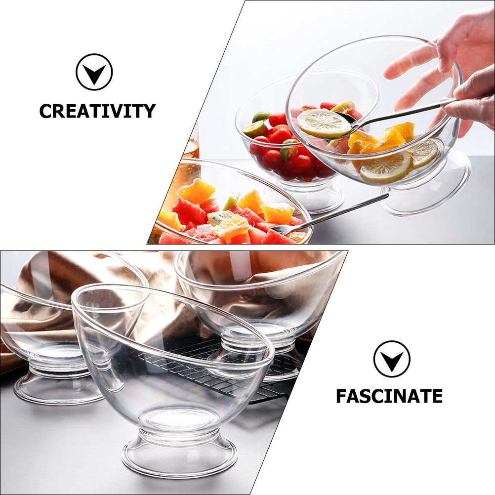 Tazón para Ensalada Oblicuo de - Food Storage Utensils reseña y precio