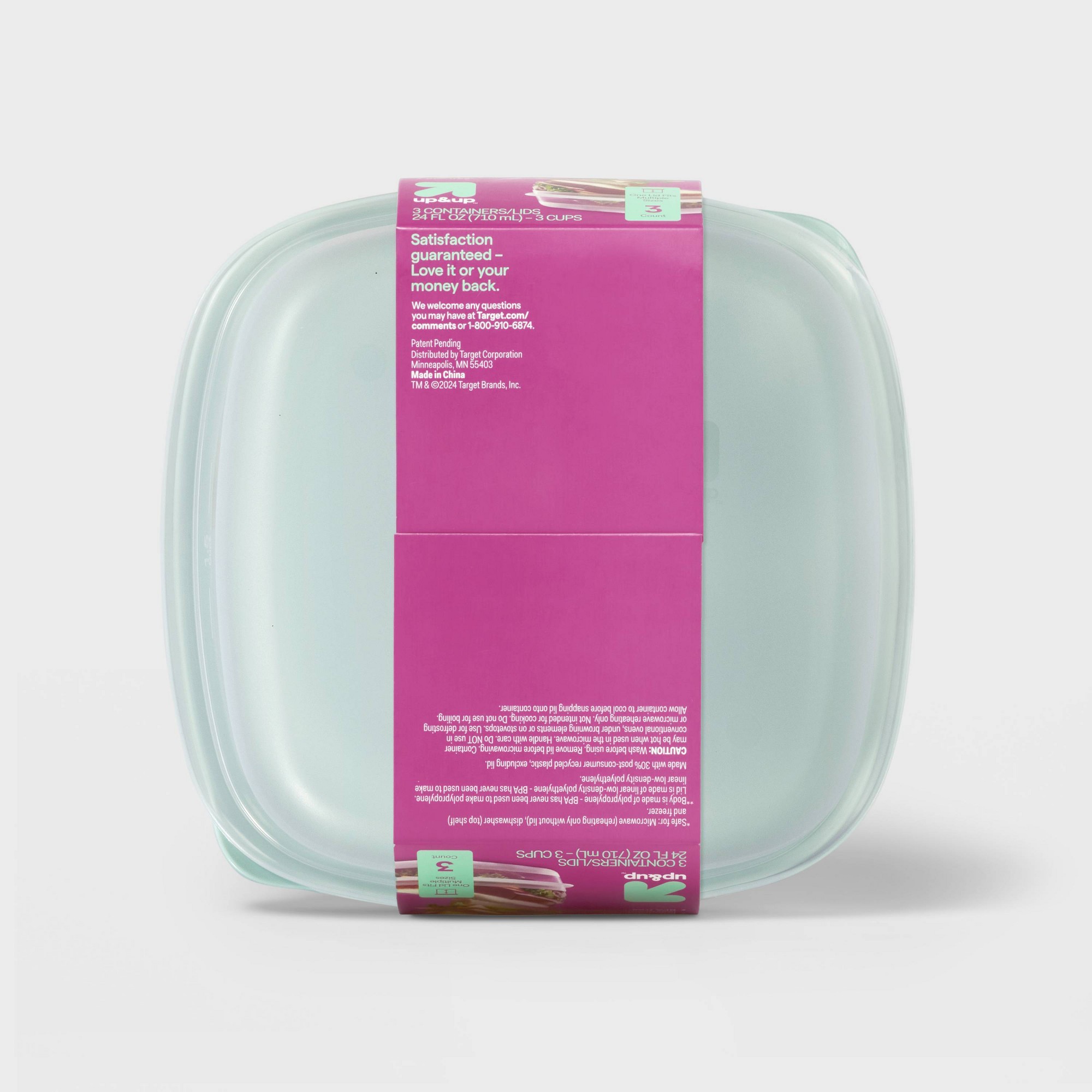 Recipientes cuadrados para alm - Food Storage Organization reseña y precio