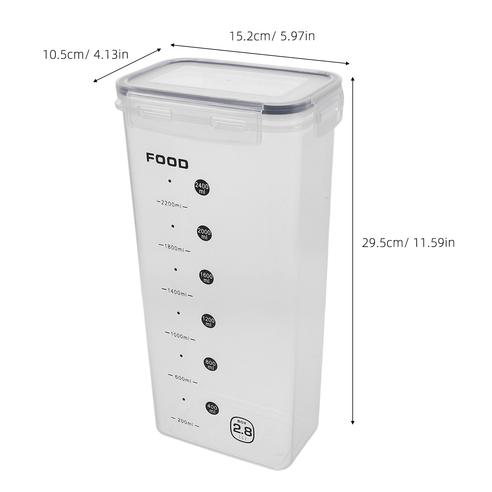 Contenedores de almacenamiento - Food Storage Kitchen reseña y precio
