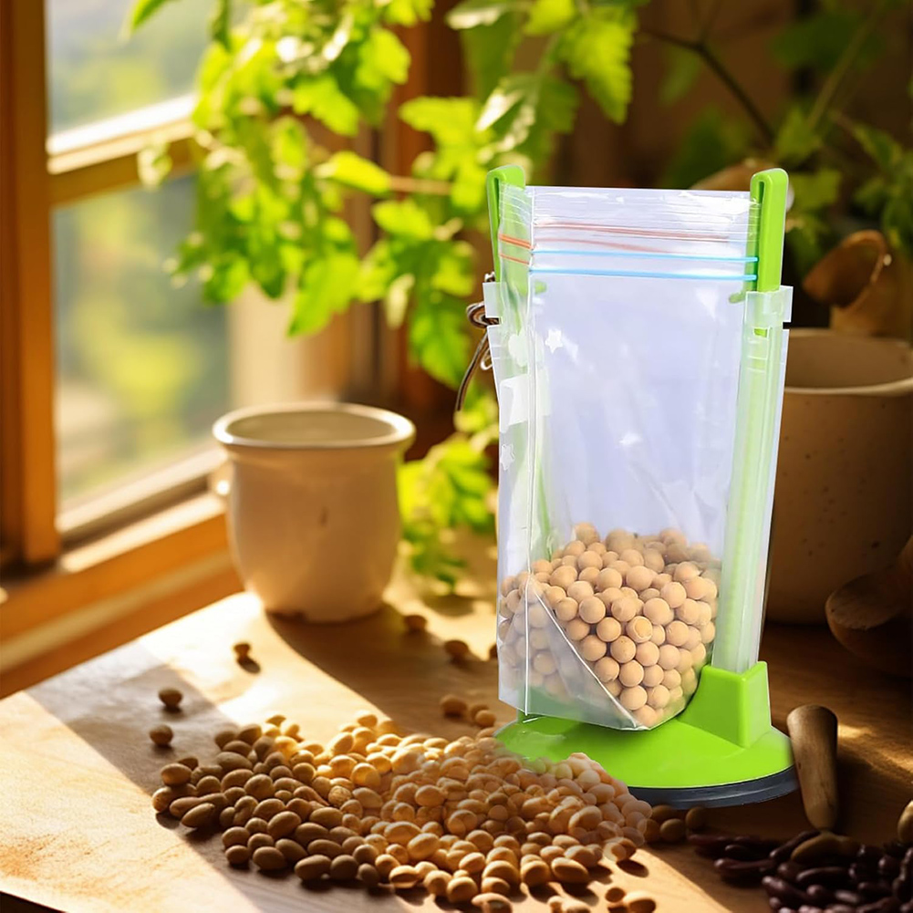 Ajustables Soporte de bolsas p - Food Storage Reusable Bags reseña y precio